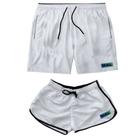 Kit Casal Short Tactel Moda Praia Bermudas Copa Brasil