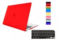 Kit Case Compatível Com Macbook New Air 15.3 A2941 M2 A3114 M3 + Película de Teclado