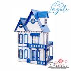 Kit Casinha Bonecas Polly Mirian LAZULI + 29 Moveis L+b - Darama