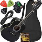 Kit Cavaco Elétrico Cabo Capa Palheta Giannini Cs14 Ep Bk