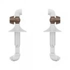 Kit Cavalete Com 2 Reguladores 3/4" Tigre