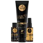 Kit Cavalo Forte 3 Itens Completo + Selante + Leave-in