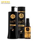 Kit Cavalo Forte Shampoo 1 Litro Cond 300ml + Selante