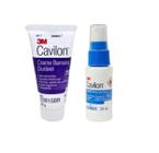 Kit Cavilon Creme Barreira Protetora 28g 3391BR + Película Sem Ardor Spray  28mL 3346BR - 3M