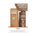 Kit Cenoura E Bronze Protetor Solar Cor Fps15 Óleo Spry Bronzeador Fps6 110ml