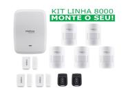 Kit Central Alarme Sem Fio Intelbras Amt8000 Controle Sensor