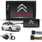 Kit Central Multimidia 2 Din Mp5 Bt Espelhamento Citroen C3