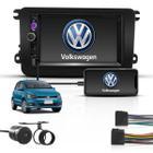 Kit Central Multimidia 2Din Mp5 Bt Espelha Volkswagen Fox G7