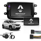 Kit Central Multimidia 7" 2 Din Mp5 Bt Espelha Renault Kwid