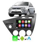 Kit Central Multimidia Android-Auto/Carplay Ford Focus 2001 2002 A 2007 2008 7" Voz Google Siri Tv