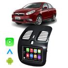 Kit Central Multimidia Android-Auto/Carplay Grand Siena 2013 A 2020 2021 7" Voz Google Siri Tv Gps