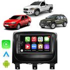 Kit Central Multimidia Android Auto Carplay Palio Strada Siena 2012 2013 A 2017 2018 2019 2020