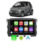 Kit Central Multimidia Android Auto Smart Fortwo 09 10 11 12 13 14 15 16 9 Polegadas Play Store Tv