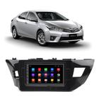 Kit Central Multimidia Android Corolla 2015 2016 2017 7 Polegadas GPS Tv Online Bluetooth WiFi