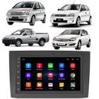 Kit Central Multimídia Android Corsa Montana Meriva Vectra 2002 A 2012 2 Din 7 Polegadas GPS Tv