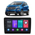 Kit Central Multimídia Android Ecosport 2018 2019 2020 2021 9 Polegadas Tv Online GPS Bluetooth Wi-Fi