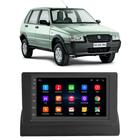 Kit Central Multimídia Android Fiat Uno Mille 1995 A 2013 7 Polegadas GPS Tv Online Bluetooth WiFi