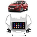 Kit Central Multimídia Android Ford ka 2018 2019 2020 2021 7 Polegadas GPS Tv Online Bluetooth WiFi