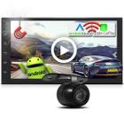 Kit Central Multimidia Android MP5 7 polegadas Androidauto Carplay Sem Fio 2gb 32gb + Camera de ré