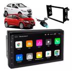 Kit Central Multimídia Android Onix Prisma 2013 A 2019 7 Polegadas GPS Carplay Android auto sem fio