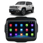 Kit Central Multimídia Android Renegade 2015 2016 2017 2018 2019 2020 2021 9 Polegadas Tv Online GPS