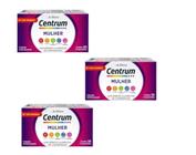 Kit Centrum Mulher Com 3 Caixas De 30 Comprimidos Cada