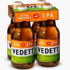 Kit Cerveja Belga VEDETT IPA 330ml Pack (4 garrafas)