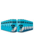 Kit Cerveja Brewdog Punk IPA 5,4% Lata 330ml 12 Unidades