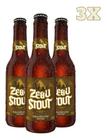 Kit Cerveja Escura Zebu Stout Cervejas Especiais - 3x 355ml - Ravache