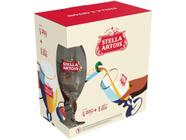 Kit Cerveja Stella Artois 275ml 4 Unidades - com 1 Cálice