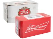 Kit Cerveja Stella Artois + Budweiser Lager