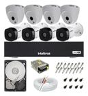 Kit Cftv 8 Câmeras 1120 Hdcvi Dvr 8 Canais Intelbras 1108c