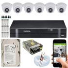 Kit Cftv Dvr Mhdx + 6 Câmeras Vhd 1010 D G4 ( Com HD Incluso ) - Intelbras