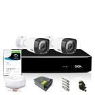 Kit CFTV Giga Orion com 2 Câmeras Bullet 720p DVR 4 Canais - Giga Security