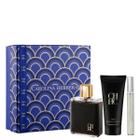 Kit CH Men Carolina Herrera Masculino Perfume EDT 100ml + Pós-Barba 100ml + Travel Size 10ml