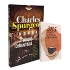 Kit Charles Spurgeon Oração Comunitária + Devocional 365 Mensagens Diárias Café