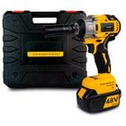 Kit Chave de Impacto e Furadeira Profissional Sem Fio com Mandril
