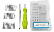 Kit Chave de Precisão Bits Fenda Reta E Cruzada, Philips, PH, Torx, Hexagonal, Chave U ,Triangular, Estrela ,Chave Y