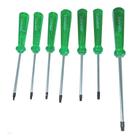 Kit Chave Torx 7 Peças Imantada Cromo Vanadio Com Furo Guia - Lotus