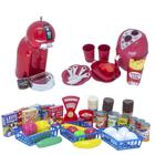 Kit Chef Brinquedo Comidinhas Eletro Mercado Completo 47pç