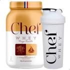 Kit Chef Whey Zero Lactose Doce De Leite 800G + Coqueteleira