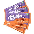 Kit Chocolate Milka caramelo com 5 unidades de 100g