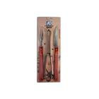 Kit Churrasco 3 Pcs Faca/Garfo/Pegador Em Inox - Ad