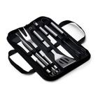 Kit Churrasco 9 Peças C/ Estojo Completo O Melhor Presente - Inox