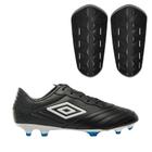 Kit Chuteira Campo Umbro Tocco Iii Premier Masculina + Caneleira Penalty Matis X