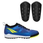 Kit Chuteira Society Penalty Se7E Pro Locker Xx Masculina + Caneleira Penalty Matis X