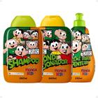 Kit Cia da Natureza Turma da Mônica Kids: Shampoo, Condicionador e Creme para Pentear