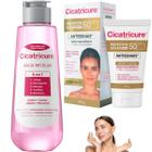 Kit Cicatricure Água Micelar Protetor Solar Rosto Facial