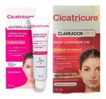 Kit cicatricure sérum clareador 30ml+ antirrugas noturno 50g