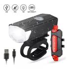 Kit Ciclismo Bike Bicicleta Lanterna Farol Pisca Led Usb Recarregável